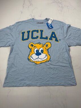 UCLA T-Shirt Light Blue Vine Collegiate Graphic - Mens XL